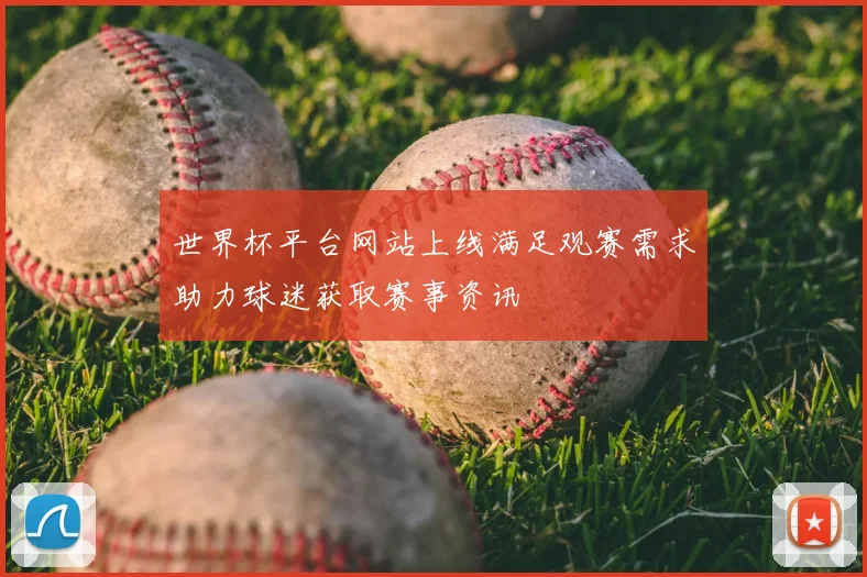 世界杯平台网站上线满足观赛需求助力球迷获取赛事资讯